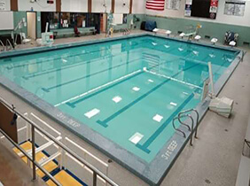 Indoor pool at Cache County School District