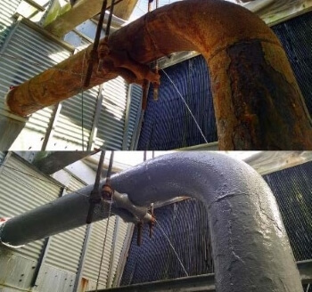 HVAC Armor hot pipe-coating insulation