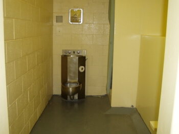 Toilet in a prison